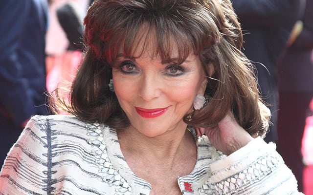 Recent pictures of joan collins