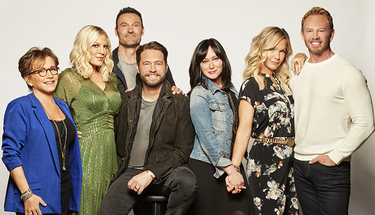 BH90210, Gabrielle Carteris, Tori Spelling, Brian Austin Green, Jason Priestley, Shannen Doherty, Jennie Garth, Ian Ziering